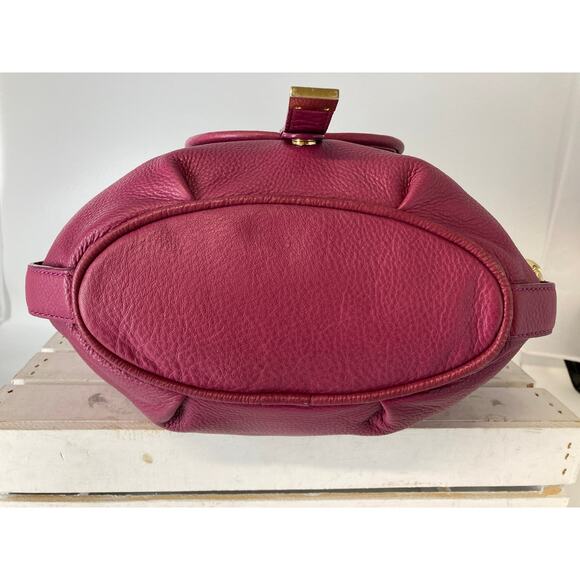 MICHAEL KORS, PINK PEBBLED LEATHER WOMENS LARGE SHOULDER BAG - Picture 9 of 16